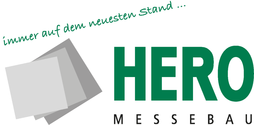 HERO Messebau Logo mit Spruch