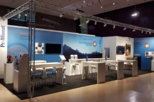 Messestand von ProMinent - HERO Messebau Wels Portfolio